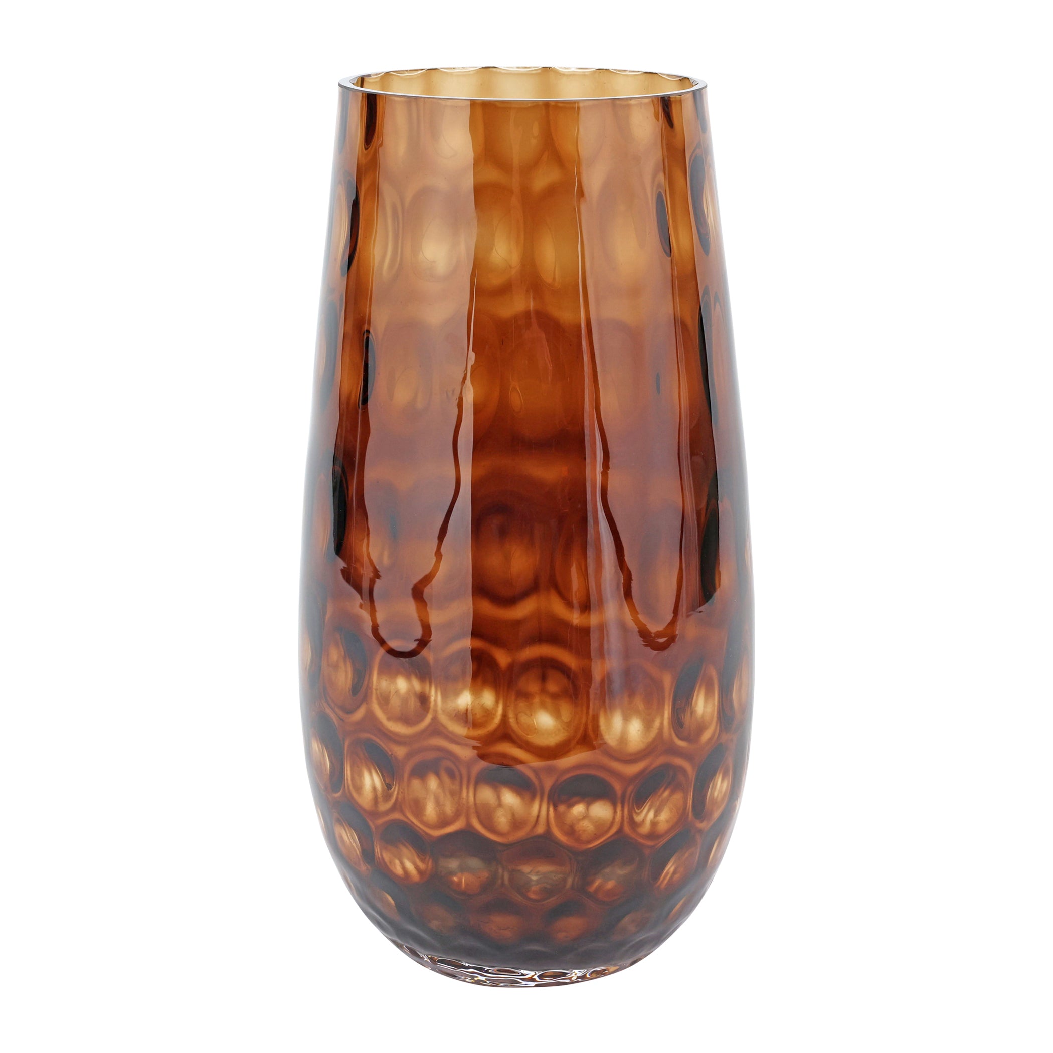 Bolla Glass Medium Pebbled Vase