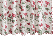 Baudin Butterfly Linen Shower Curtain
