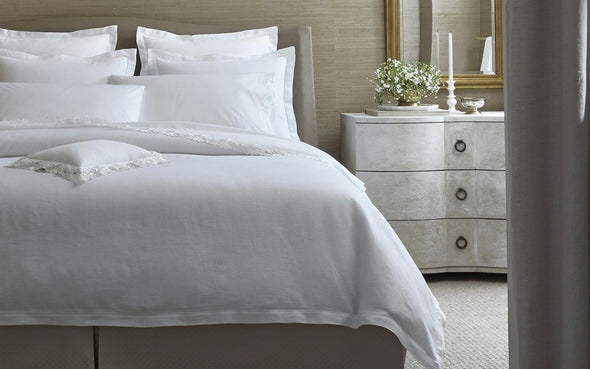 Matouk Roman Hemstitch Flat Sheet
