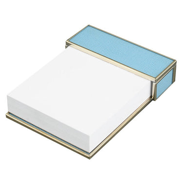 Blue Lizard Skin Notepad