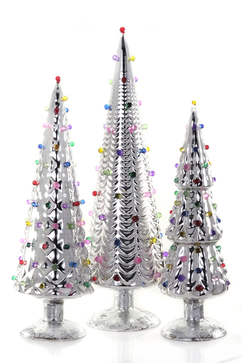 Bauble Silver Trees