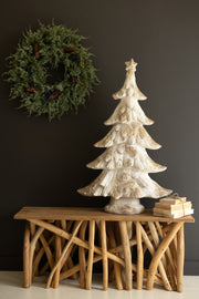 Faux Concrete Christmas Tree