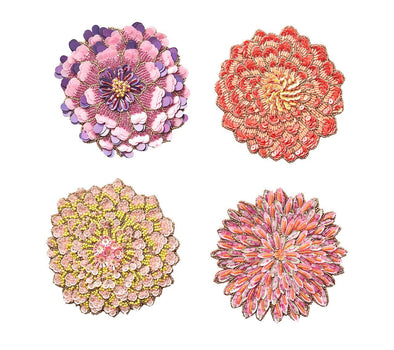 Dahlia Drink Coasters