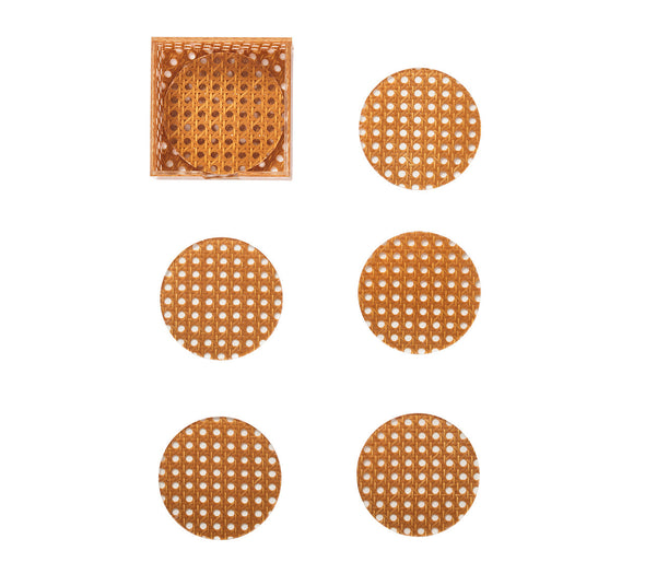 Reed Coaster Set