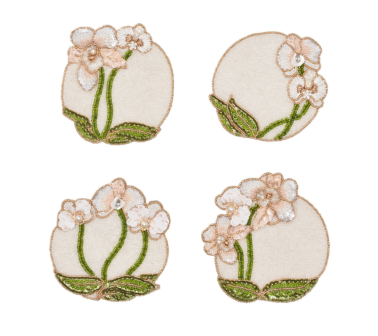 Orchid Coasters