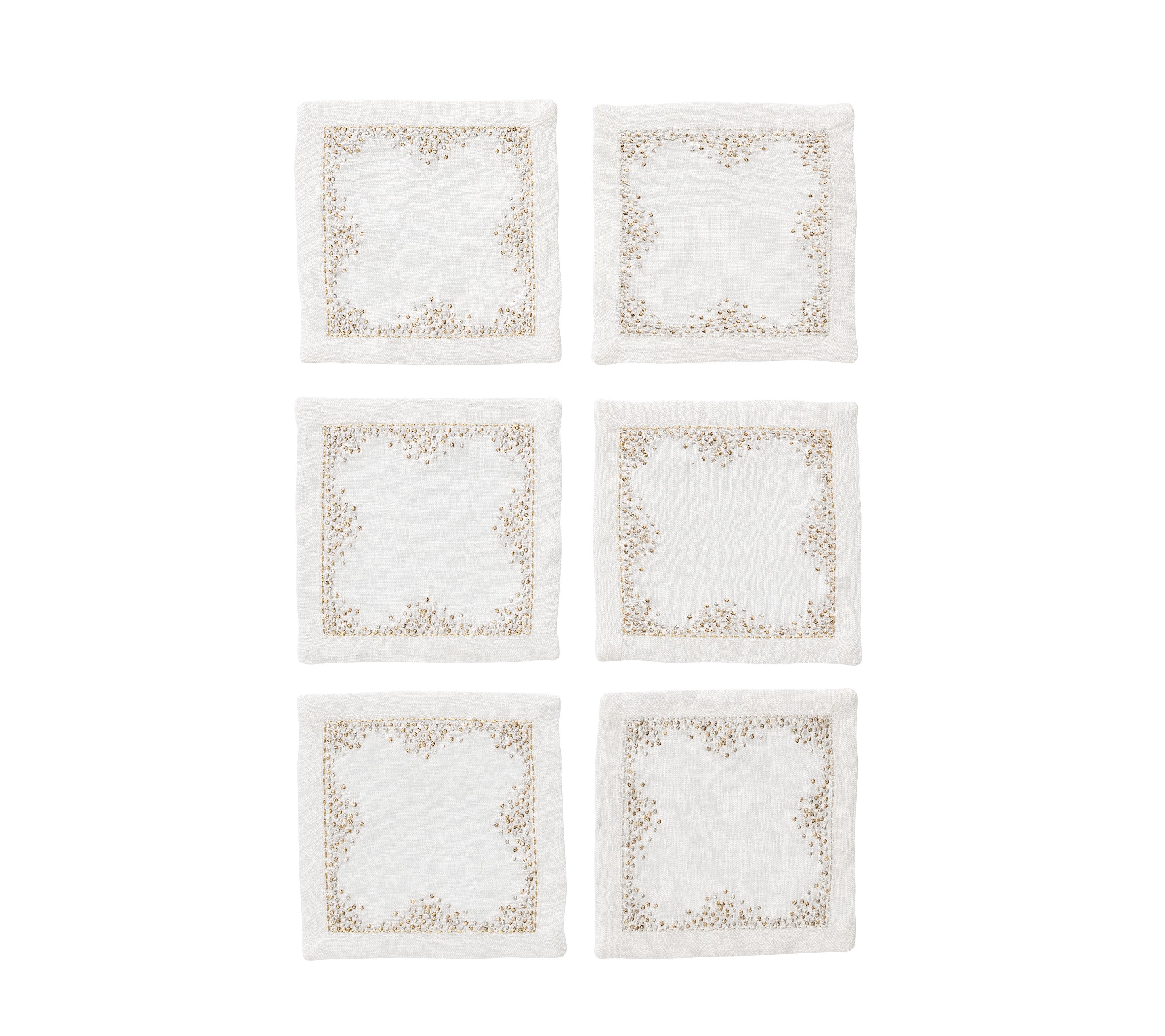 Pin Dot Cocktail Napkins