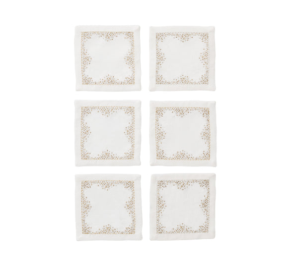 Pin Dot Cocktail Napkins