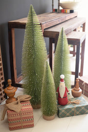 Bottle Brush Christmas Trees