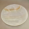 Blanco Quartz Onyx Redondo Platter Home Decor Verona Prive Inc 19.7x19.7x4.3  