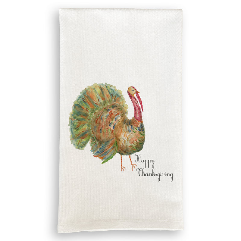 Turkey Happy Thanksgiving Dish Towel