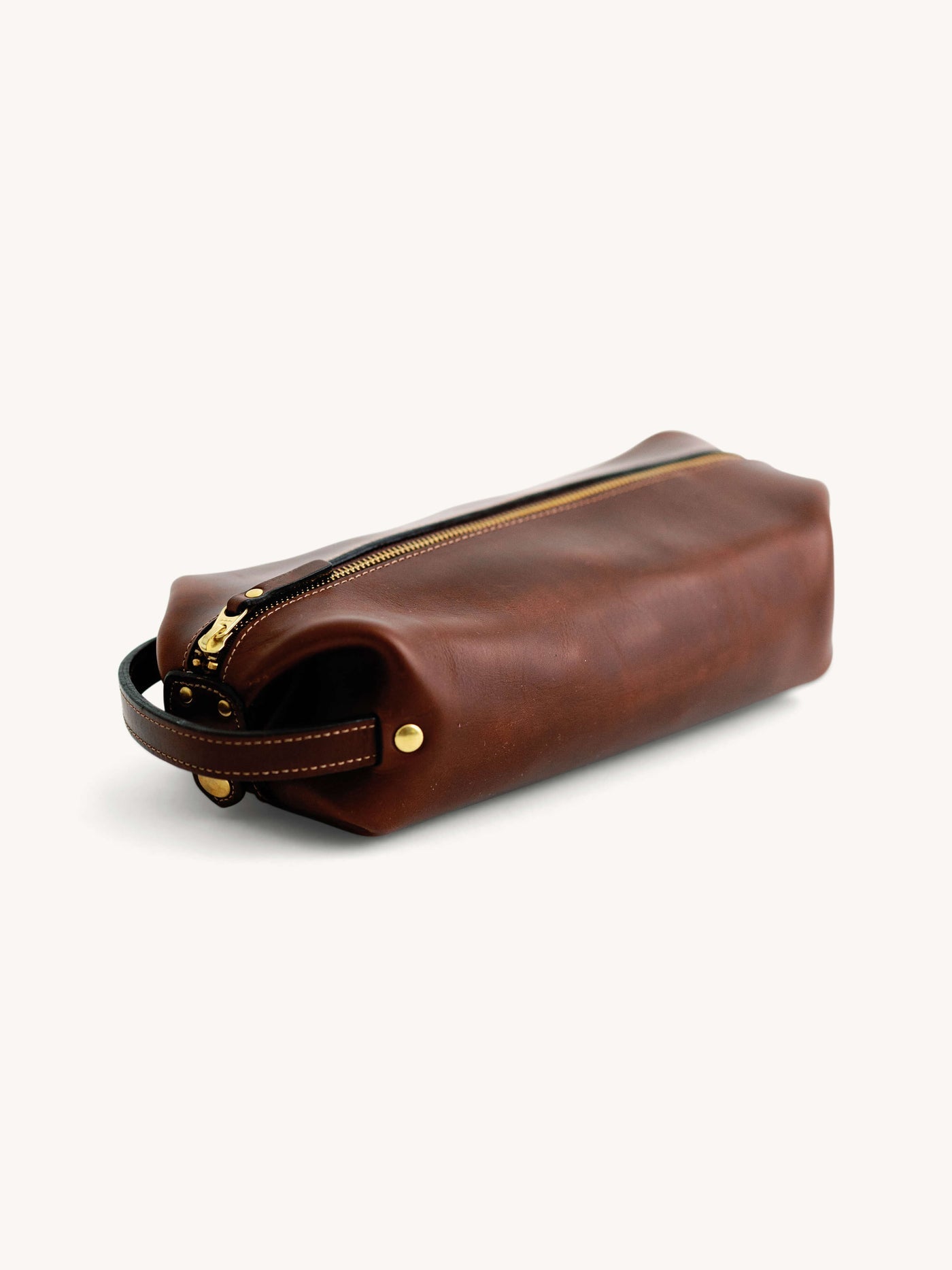 Handcrafted Leather Dopp Kit