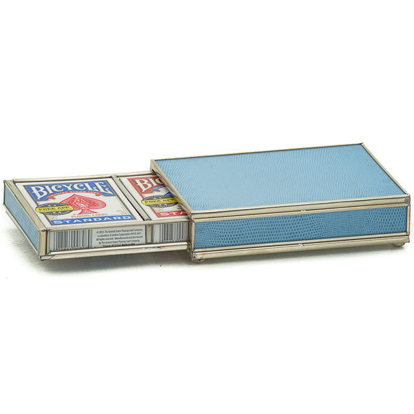 Blue Lizard Card Box