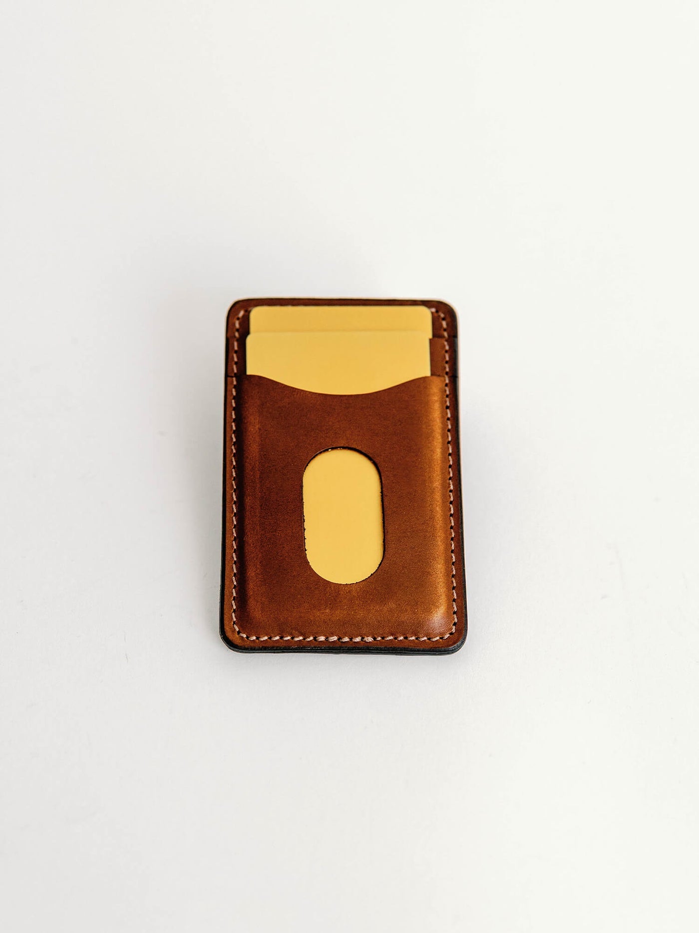 Handcrafted Leather Money Clip Wallet