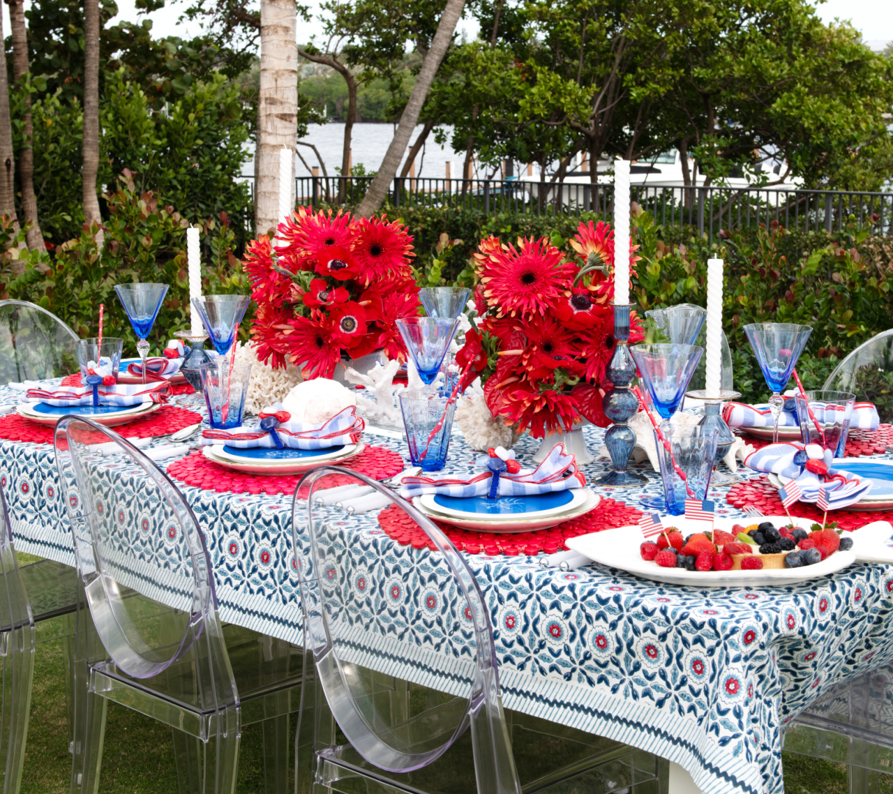 Majorelle Tablecloth