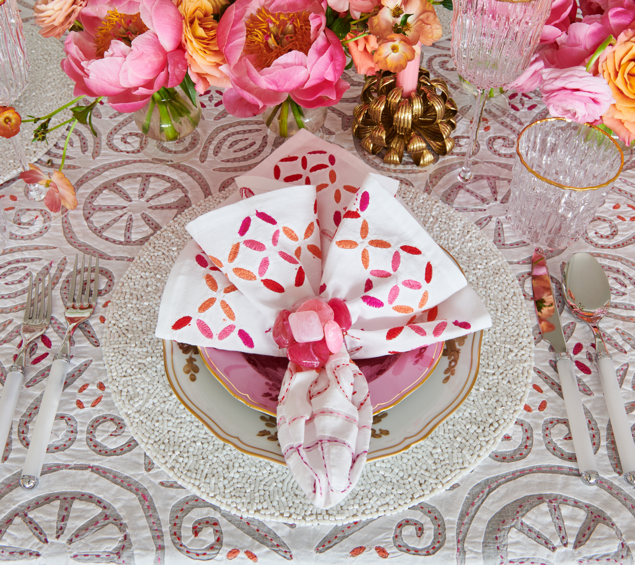 Sea Stone Napkin Ring