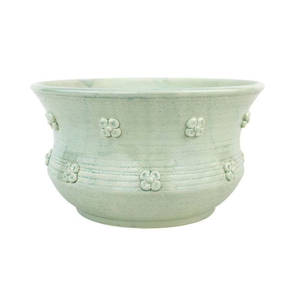 Giardino di Fiori Celadon Round Planter
