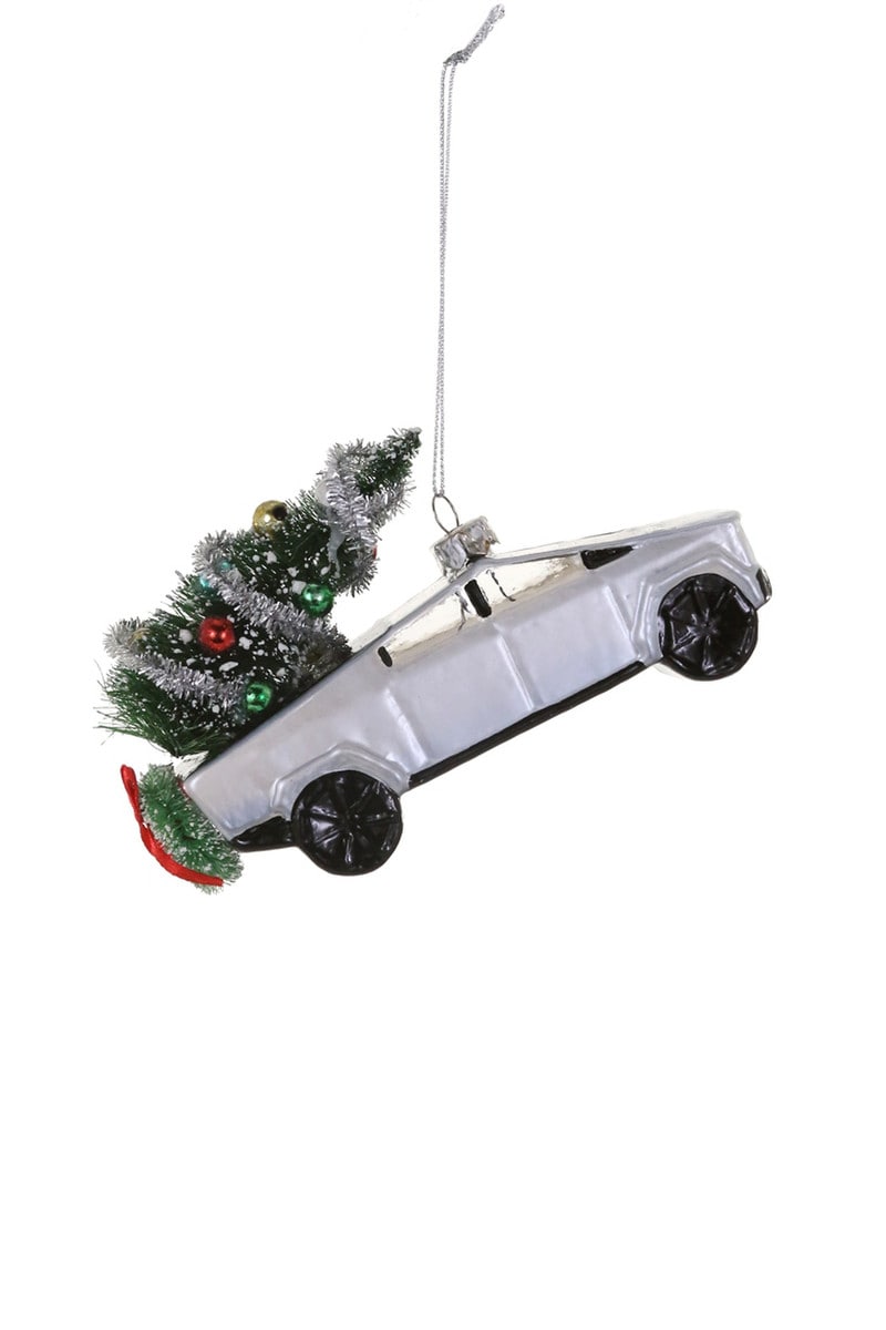 Festive Cyber Truck Ornament