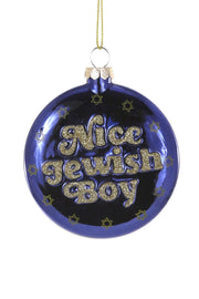 Nice Jewish Boy Ornament
