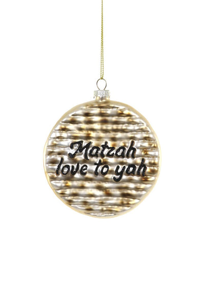 Matzah Love to Yah Ornament