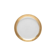 Camilla Gold Band Glass Salad Plate