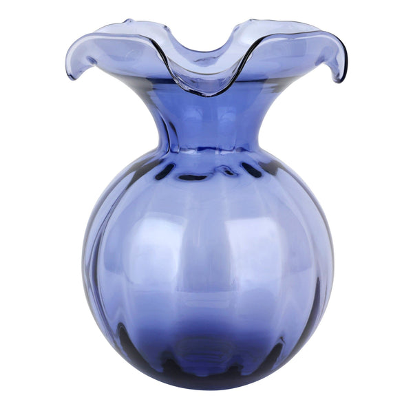 Hibiscus Glass Medium Fluted Vase