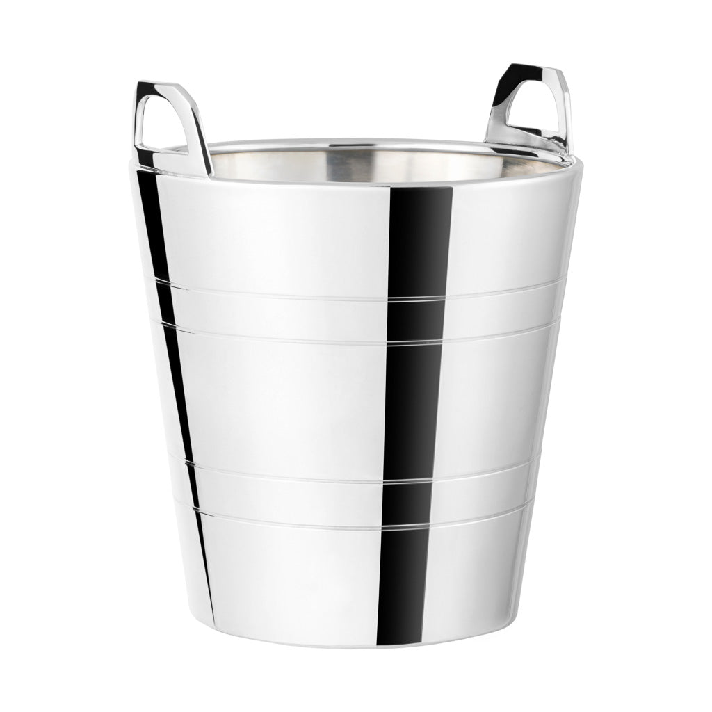Hotel Silver  Wine Cooler With Tab Handles