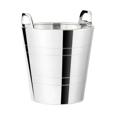 Hotel Silver  Wine Cooler With Tab Handles