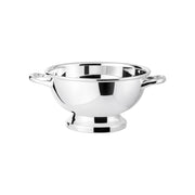 Hotel Silver Low Pedestal Bowl with Handles