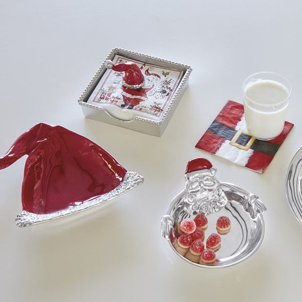 Hugging Santa Candy Dish
