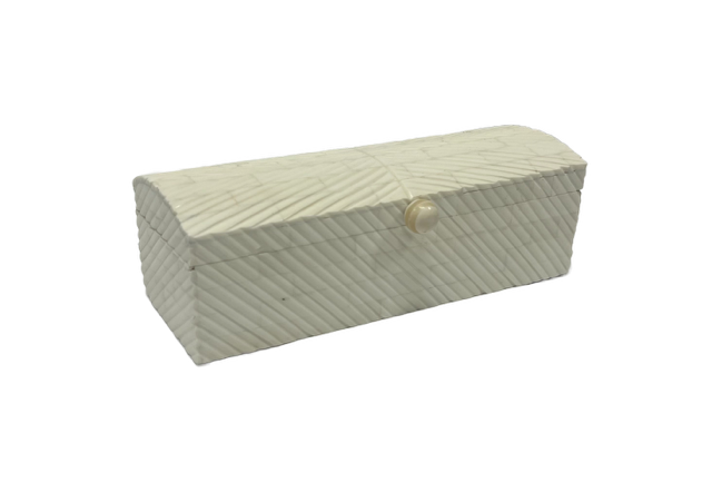 Unique Hand Carved Bone Boxes With Hinges