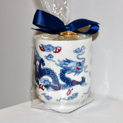 Dragon Tea Cup Candle Bath/Body/Home Fragrance FB & Co. Dry Gin & Cypress  