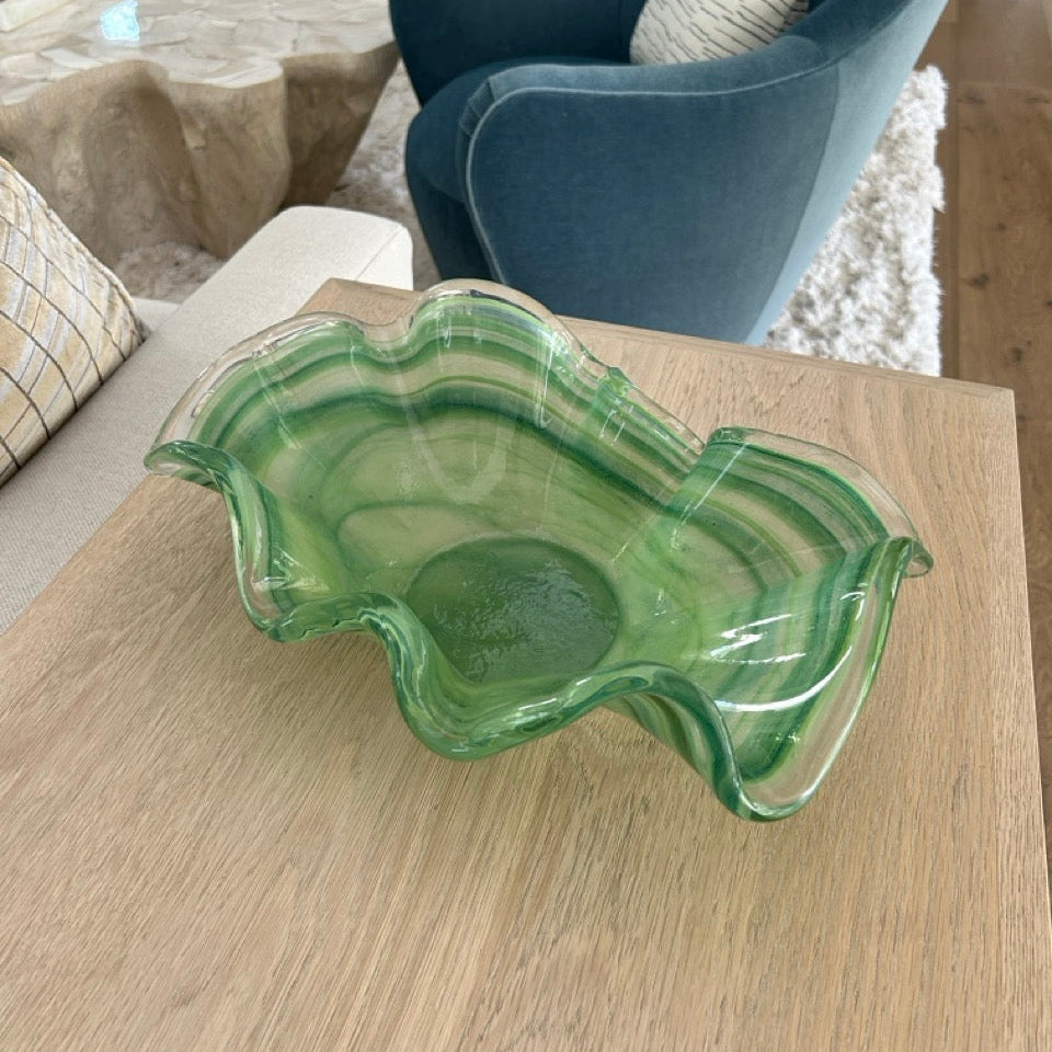 Onda Glass Medium Bowl