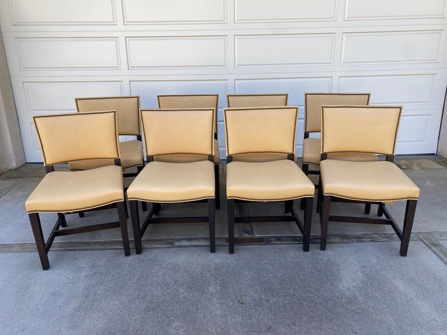 Vintage Textile Leather Chair Furniture Lee   