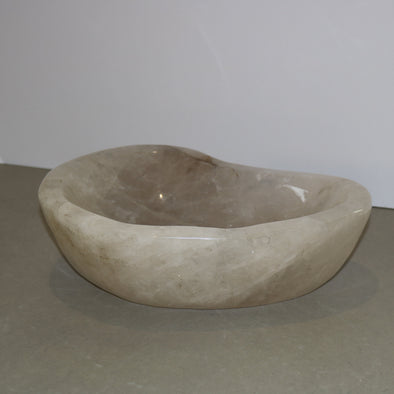 Quartz Point Bowl Home Decor Verona Prive Inc 12.5x9.5x4in  