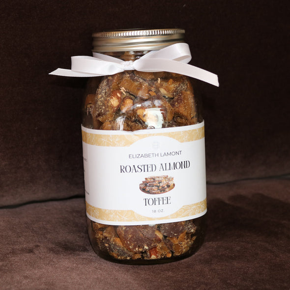 Ted's Treats x Elizabeth Lamont Jar of Toffee