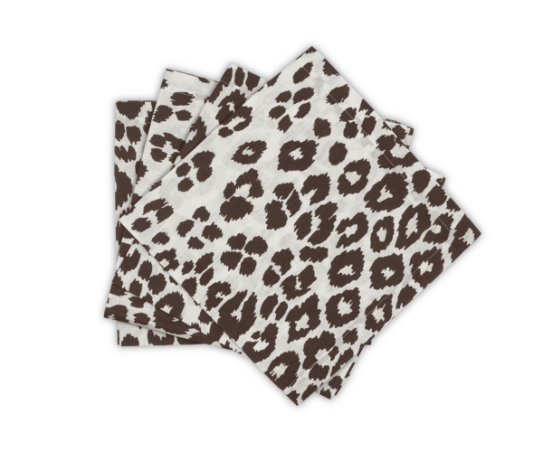 Matouk Iconic Leopard Napkin