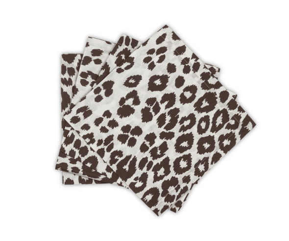 Matouk Iconic Leopard Napkin