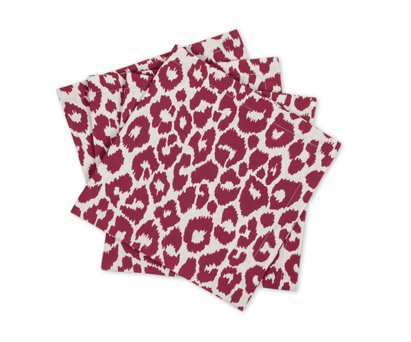 Matouk Iconic Leopard Napkin
