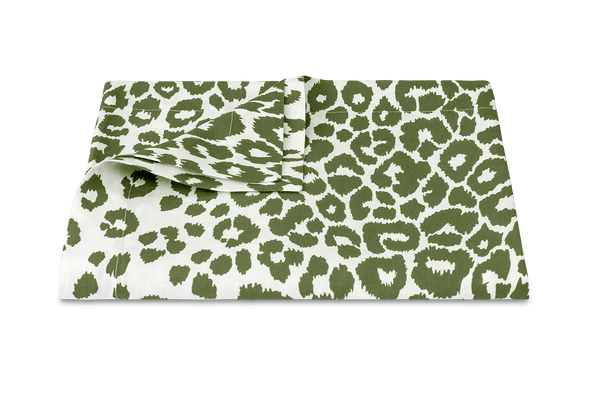 Matouk Iconic Leopard Tablecloth