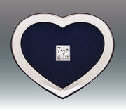 Sterling Frame Heart Plain