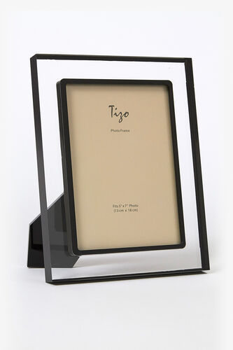 Lucite Frame Clear with Black Border