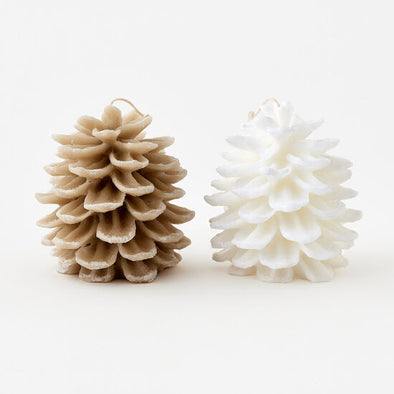 Pinecone Candle