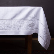 Jardin Classic Linen Tablecloth