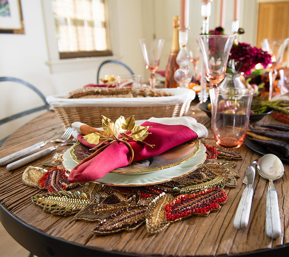 Bougainvillea Napkin Ring