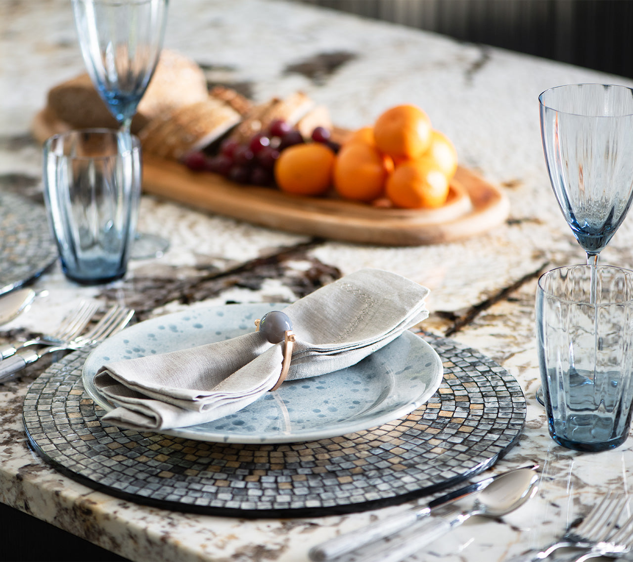 Shell Mosaic Placemat