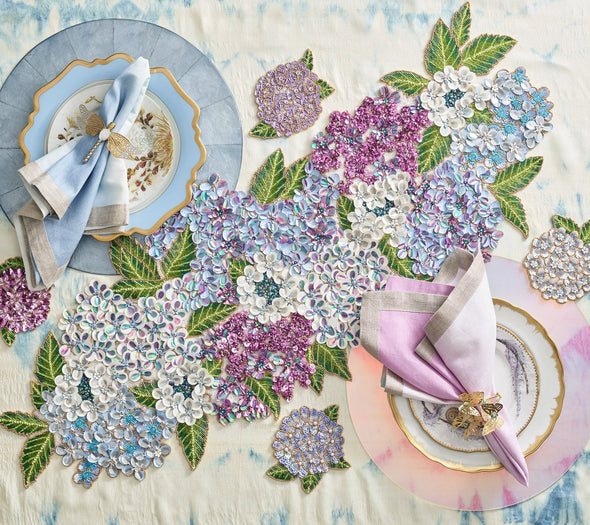 Hydrangea Table Runner