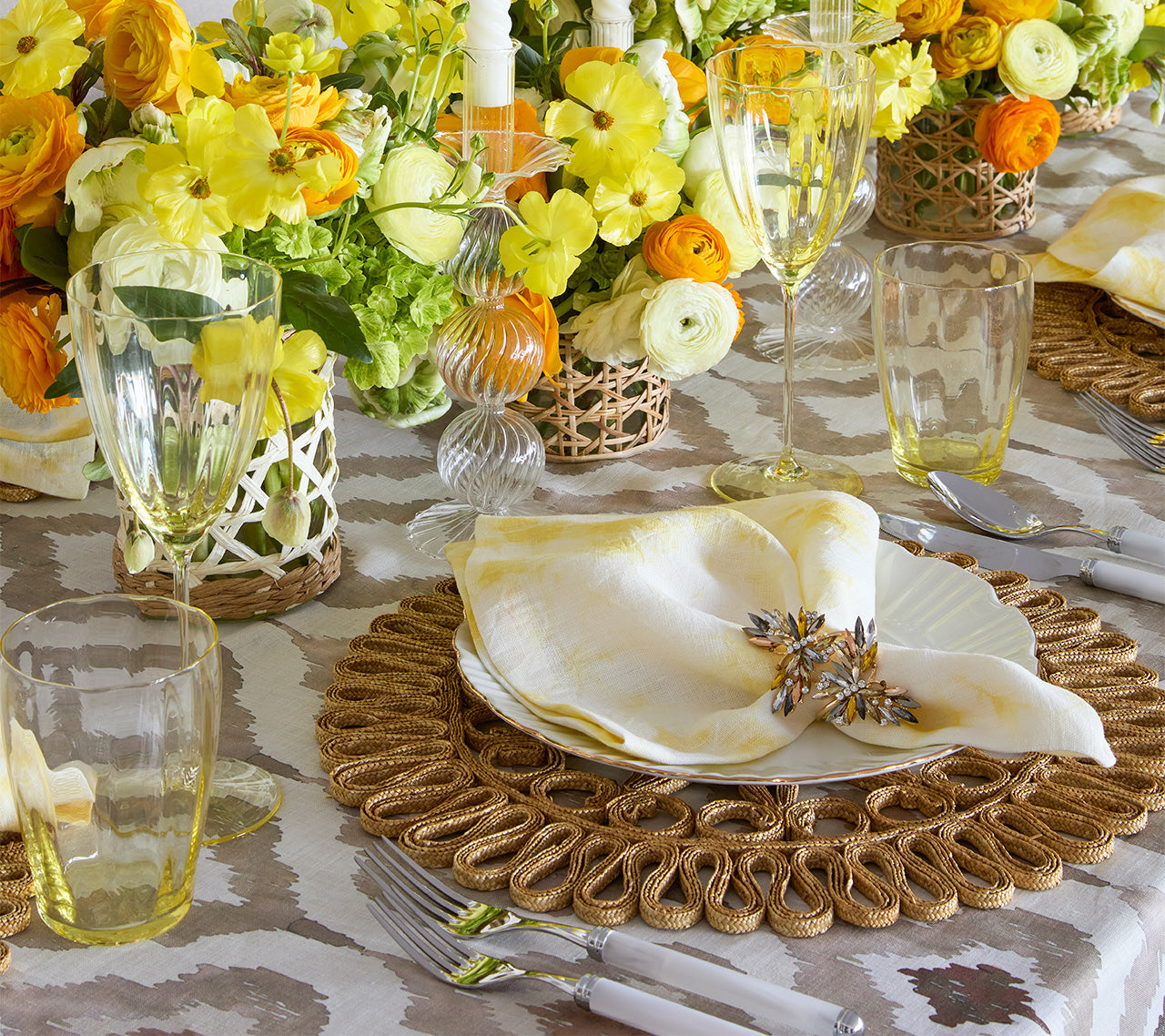 Butterflies Napkin Ring
