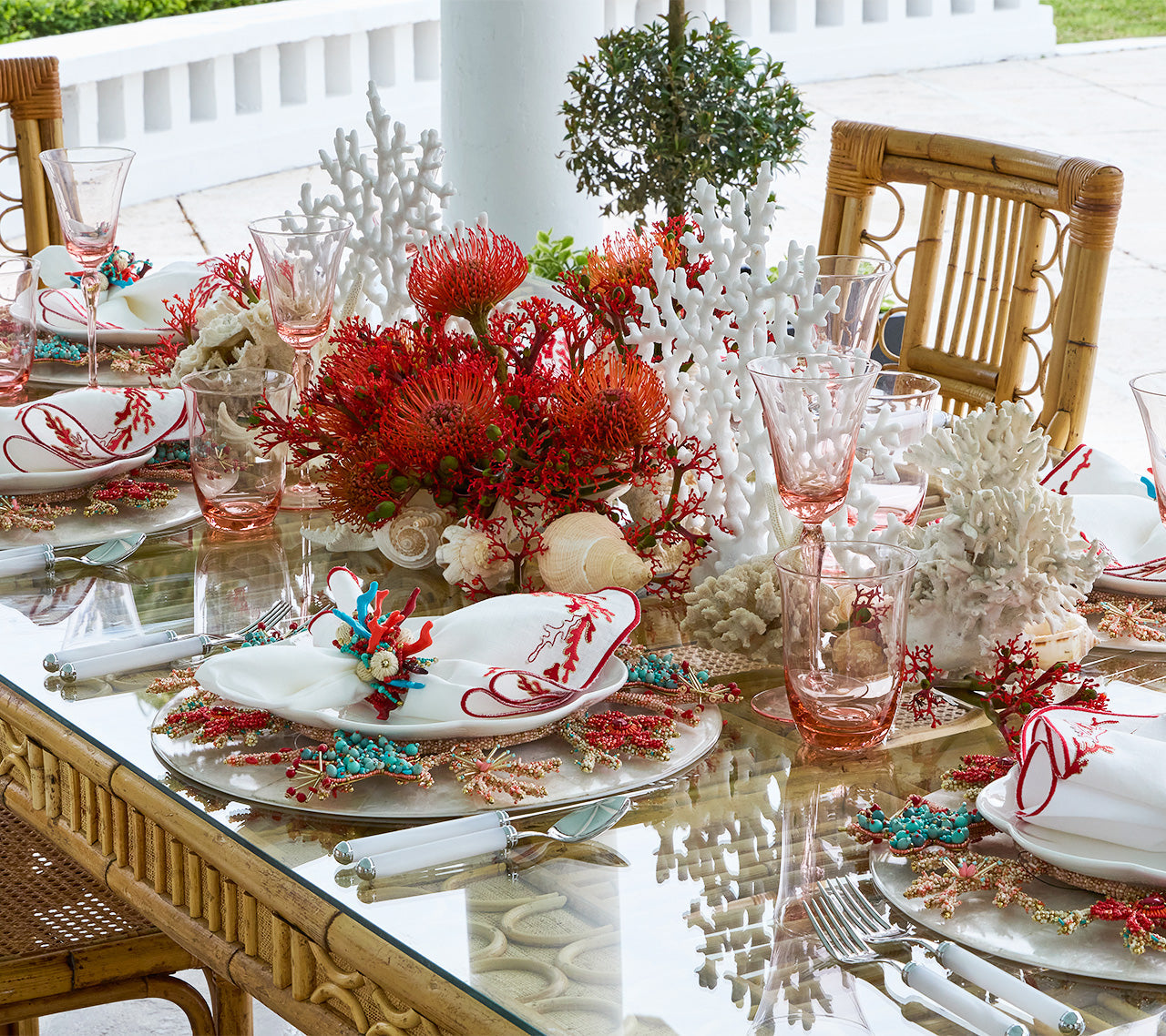 Round Capiz Placemat