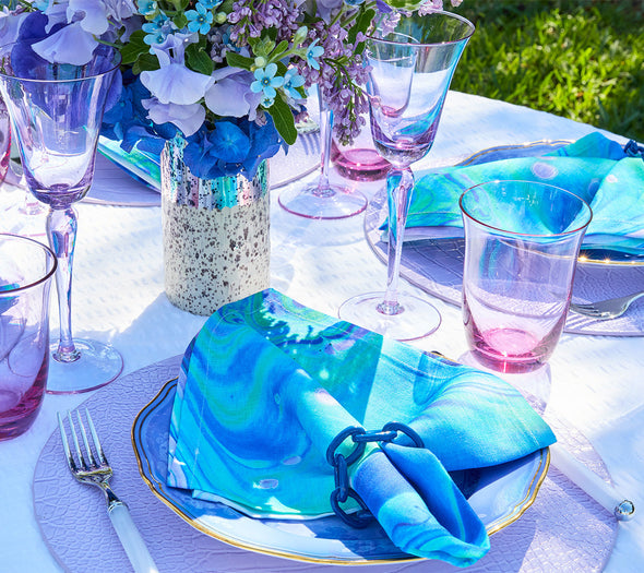 Enamel Chain Link Napkin Ring
