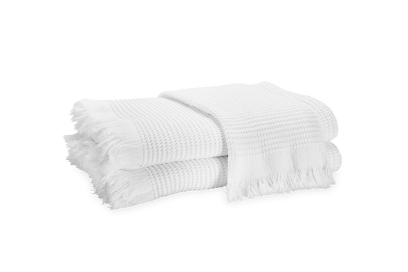 Kiran Bath Towel Collection Bath Matouk Wash Cloth White 